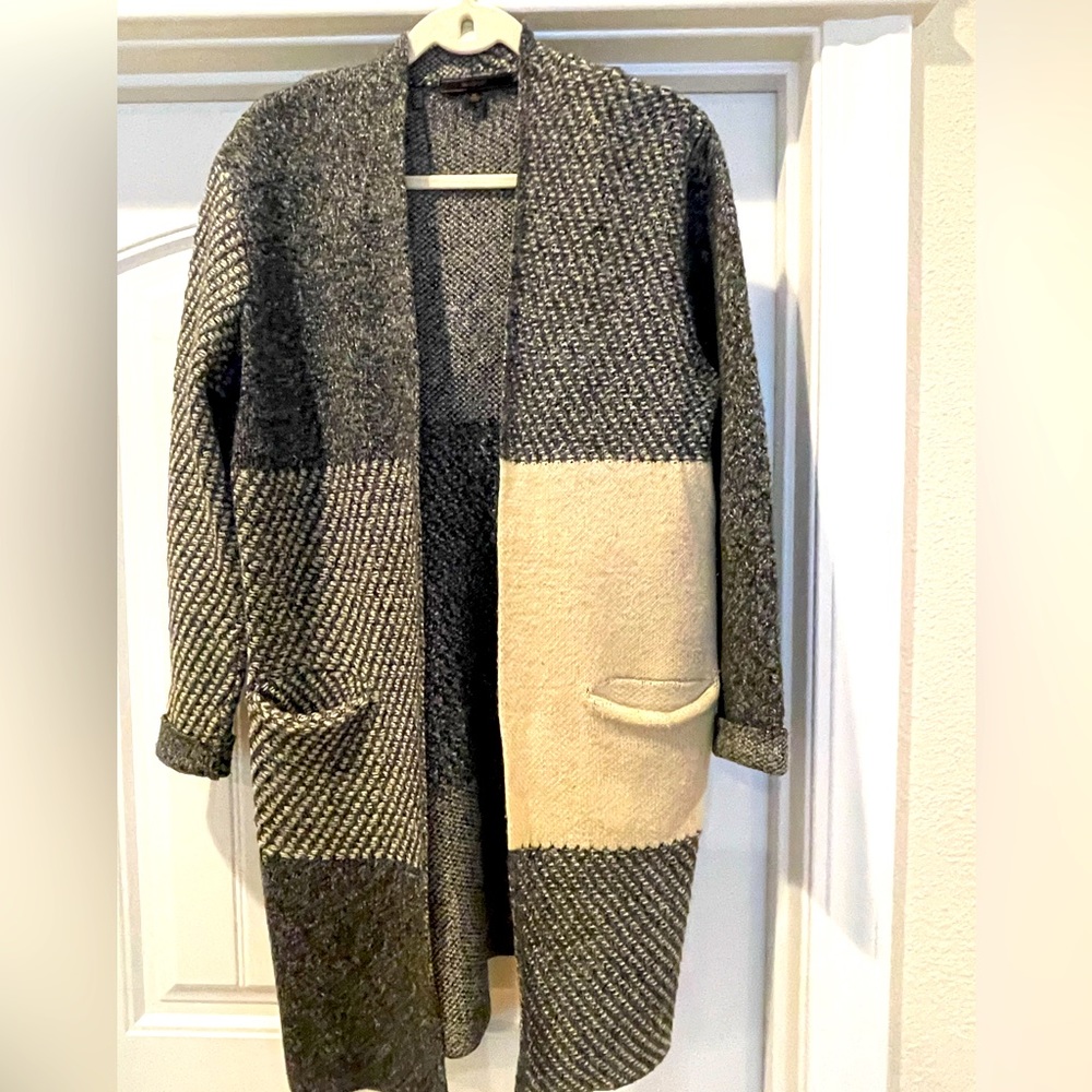MaxSport sweater cardigan open front, pockets,